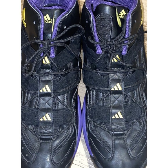 Adidas Top Ten 2000 Lakers Men’s Black Purple Mid-Calf Sneakers Sz 14 main image 14